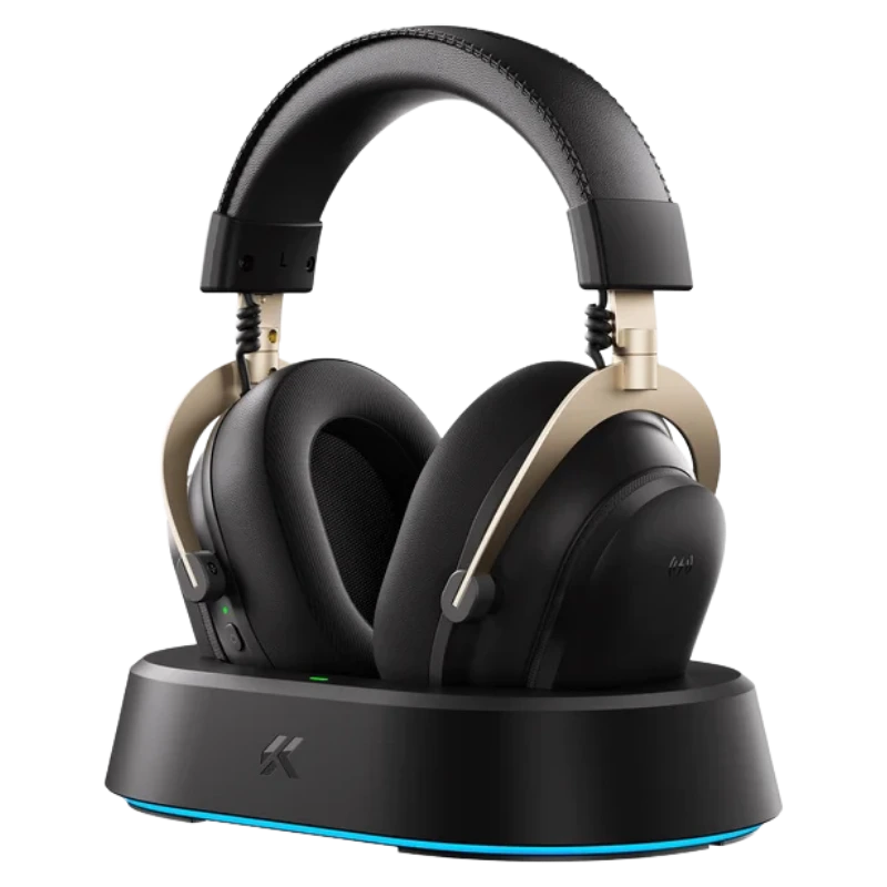MCHOSE V9 Turbo+ Wireless Gaming Headset with Magnetic Charging Dock