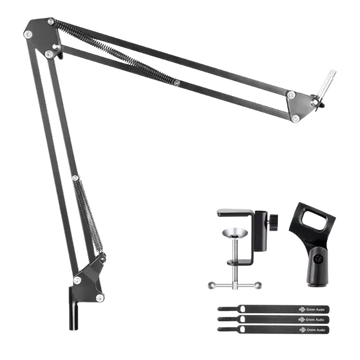 Recordio GAZ-35 Professional Adjustable Scissor Arm Microphone Stand