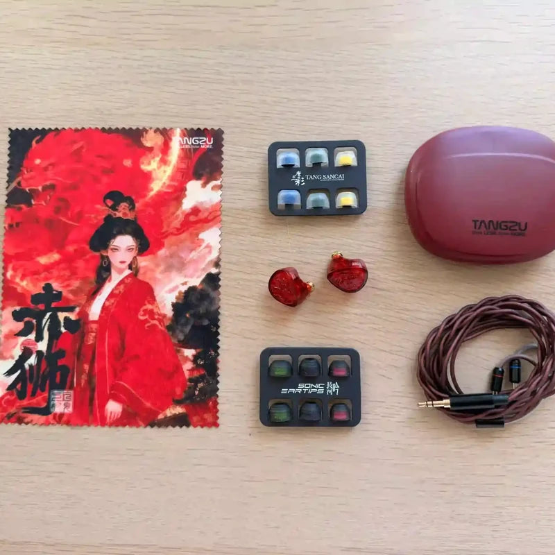 Wan’er S.G 2 Red Lion Edition – 3.5mm IEM Earphones