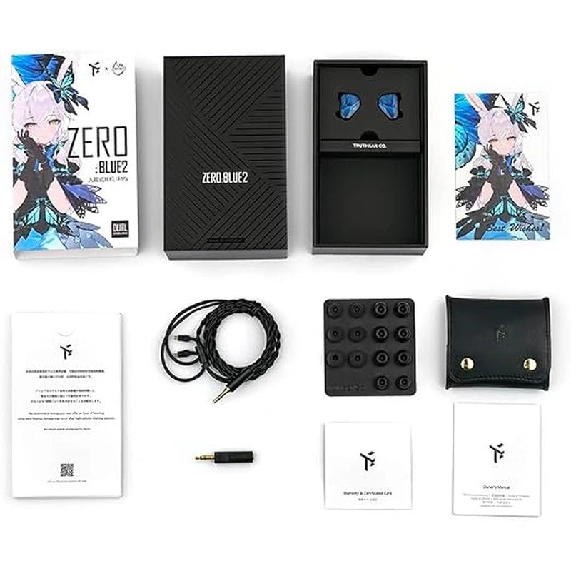 × Crinacle ZERO:BLUE2 IEM Earphones with Mic
