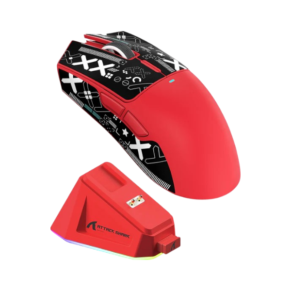 ATTACK SHARK X11 Wireless Gaming Mouse with Charging Dock
