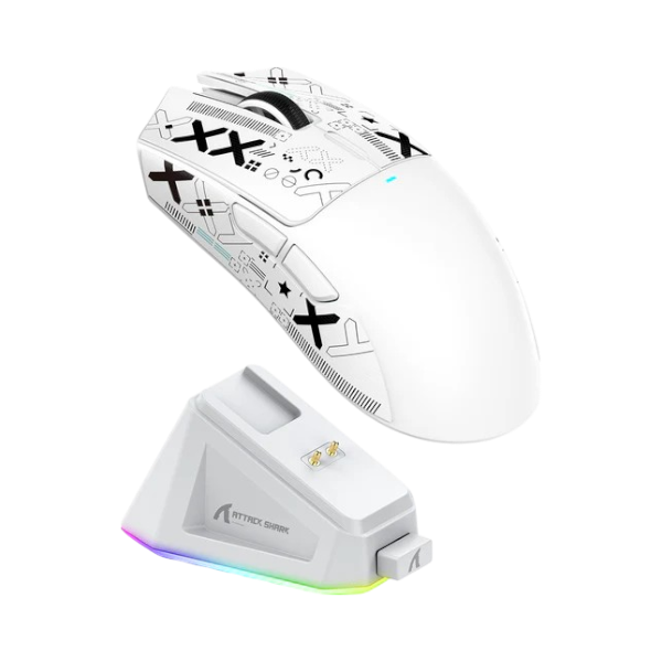 ATTACK SHARK X11 Wireless Gaming Mouse with Charging Dock