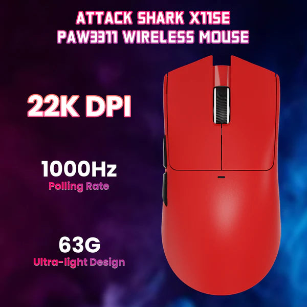ATTACK SHARK X11SE Wireless Gaming Mouse