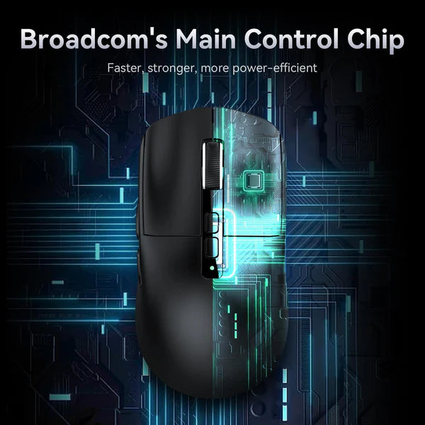 ATTACK SHARK X6 Three Modes Gaming Mouse With Charging Dock