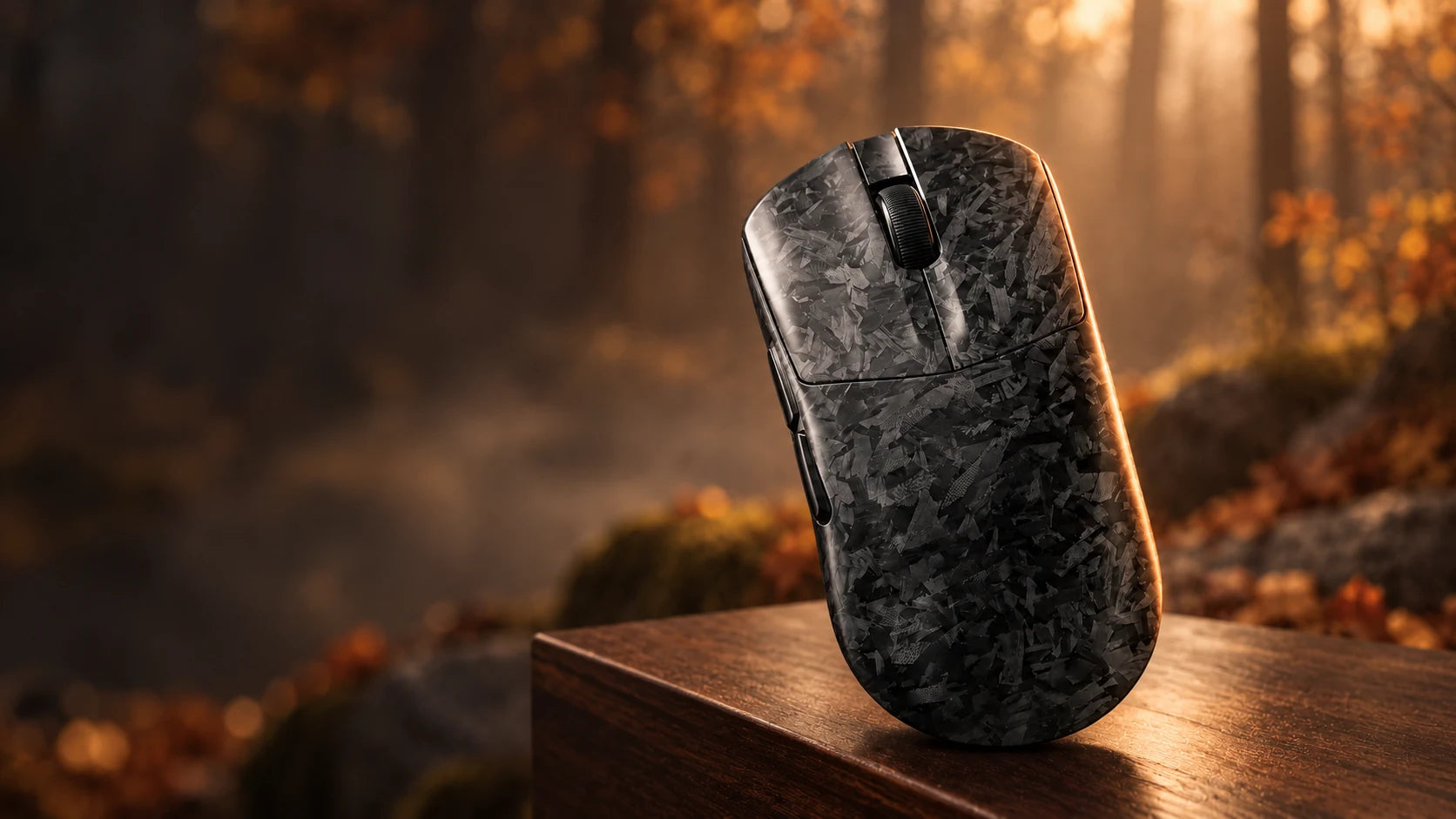 FURYCUBE F1 Carbon Series Phantom wireless gaming mouse