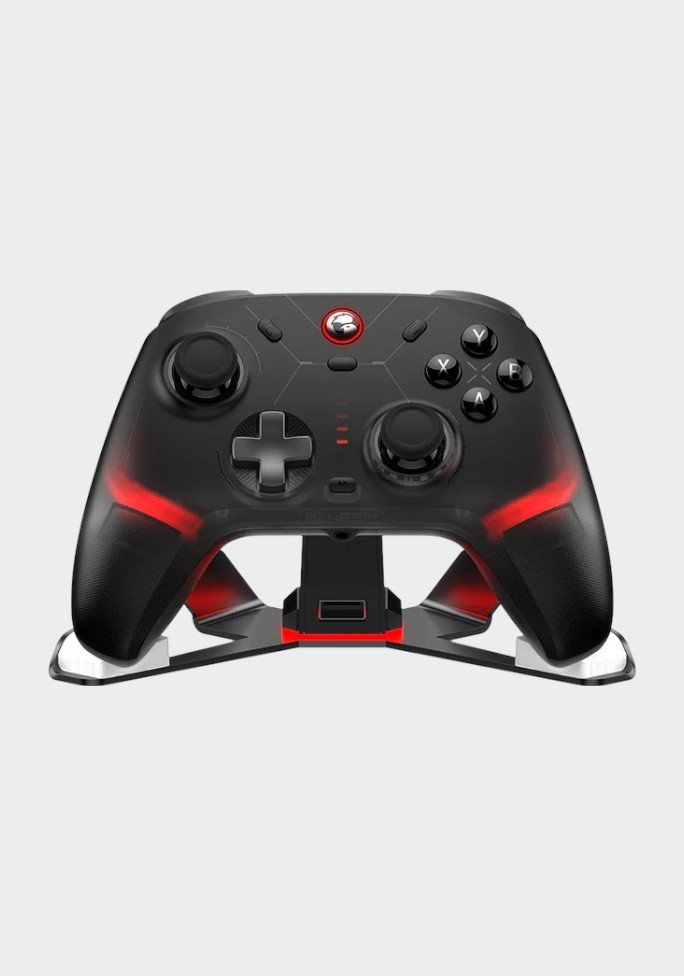 High-precision gaming joystick with ergonomic grip and responsive controls