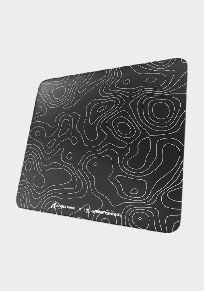 High-quality gaming mousepad with non-slip rubber base and smooth surface