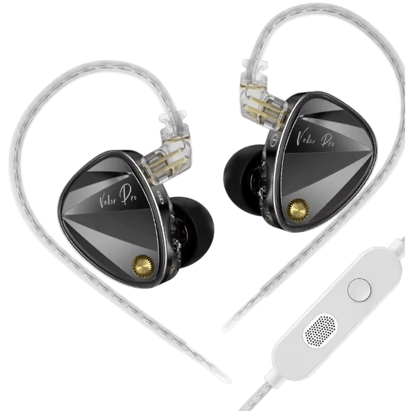 KZ Vader Pro HM Graph Edition 6-Driver Dynamic IEM with Mic – Balanced Studio Sound