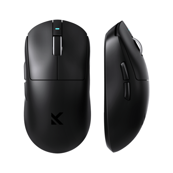 MCHOSE A7 Pro wireless gaming mouse in black.