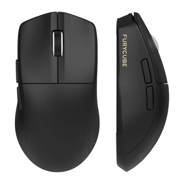 FURYCUBE G1 Lightweight Wireless Gaming Mouse Black