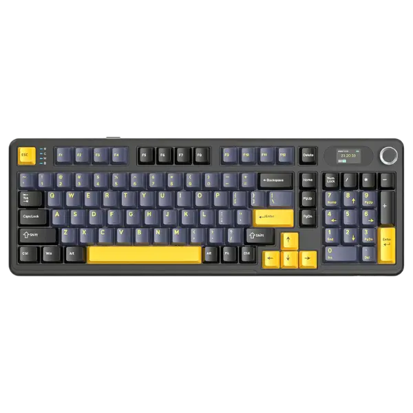 ATTACK SHARK X98PRO Star Black Wireless Gaming Keyboard with LED Display