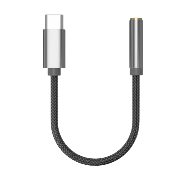 KZ AM01 portable Type-C DAC and headphone amplifier with Kevlar braided cable