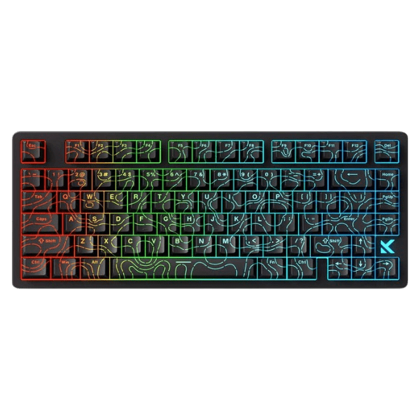 MCHOSE Jet 75 Black Topographic Hall Effect Gaming Keyboard