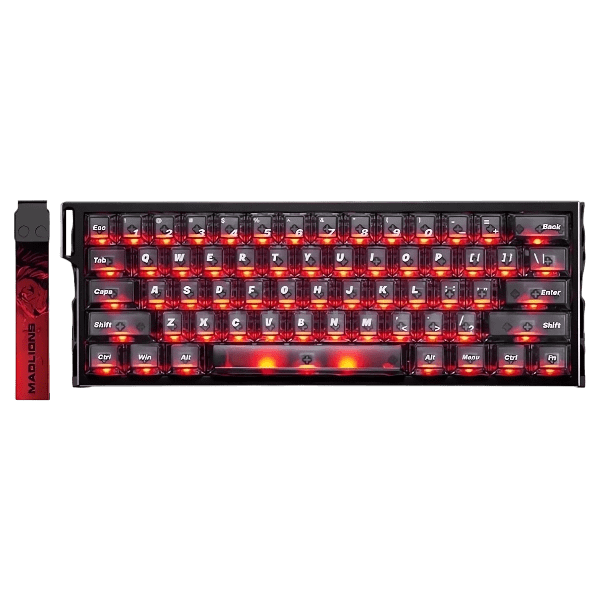 MADLIONS MAD LIGHT 60HE Magnetic Gaming Keyboard Black